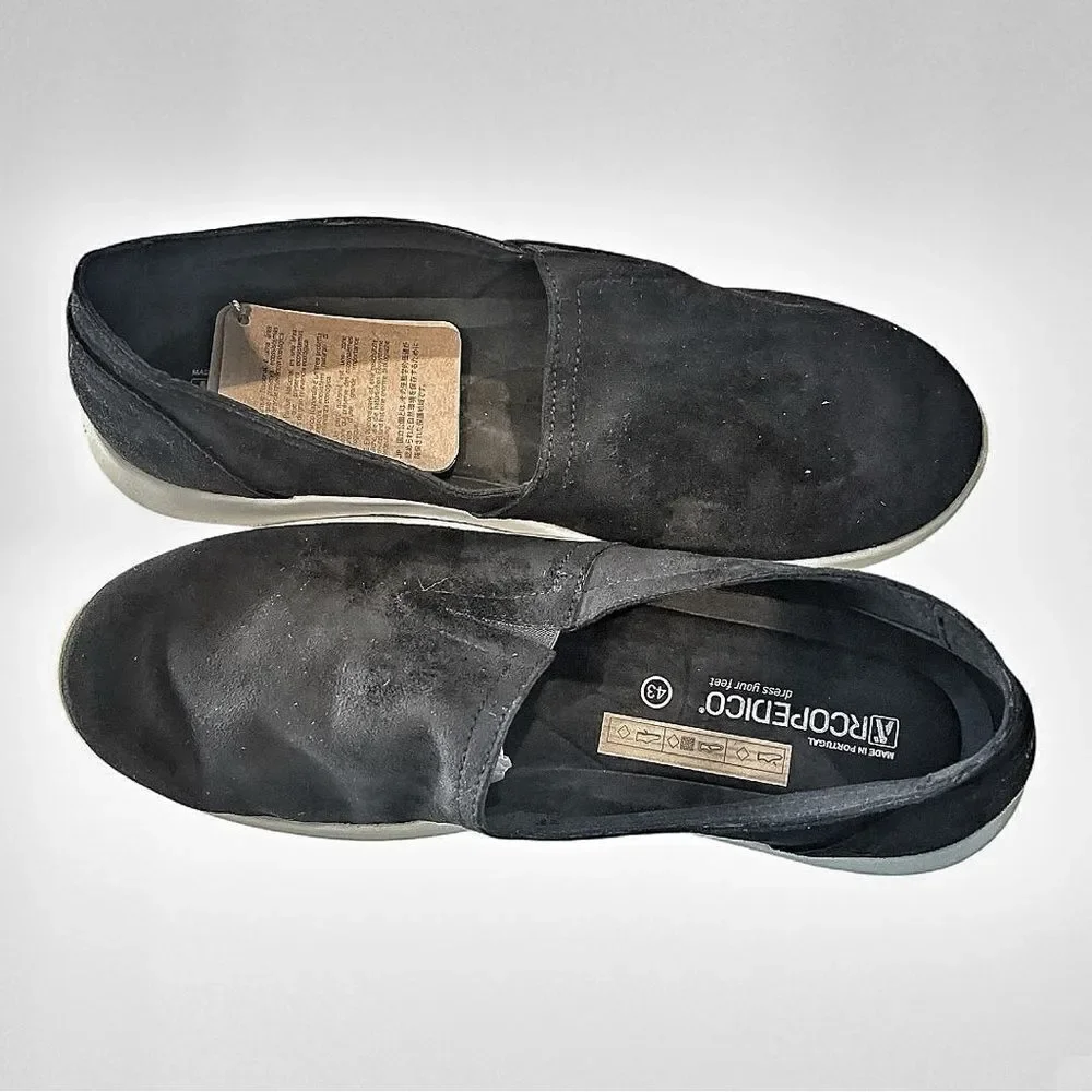 Arcopedico Gal Rec Black Slip On Comfy Walking Shoes Size‎ 43 or 10